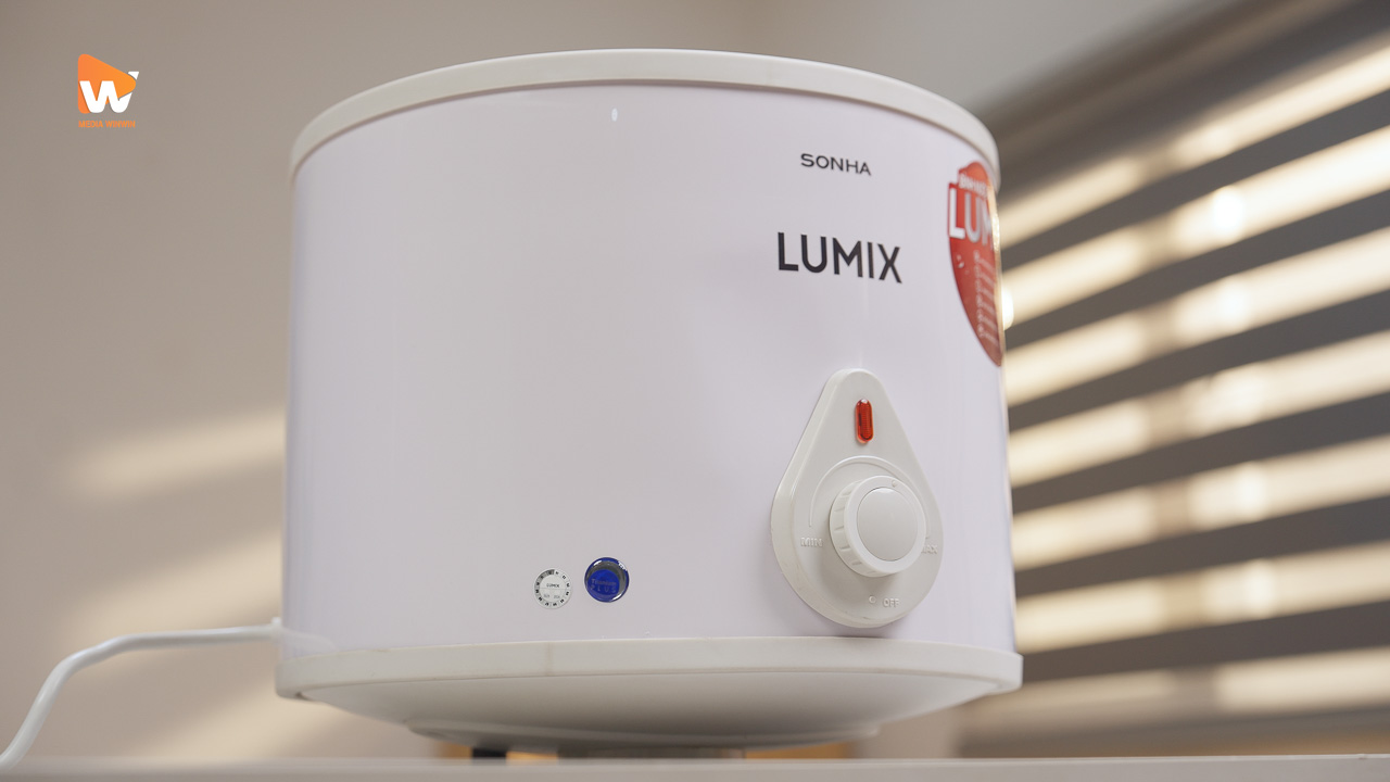 Bình nước nóng Lumix Sơn Hà, sản phẩm của nhà máy Bắc Ninh
